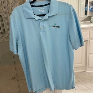 Croft & Barrow light blue large polo
